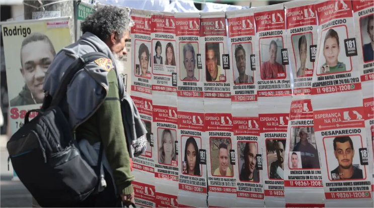 Brasil registrou 84,7 mil desaparecidos em 2025; média de 232 por dia