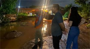 Fortes chuvas mobilizam equipes da Prefeitura e ações emergenciais são realizadas em Várzea Grande