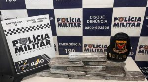 Polícia Militar prende faccionado por tráfico de drogas e apreende nove tabletes de maconha