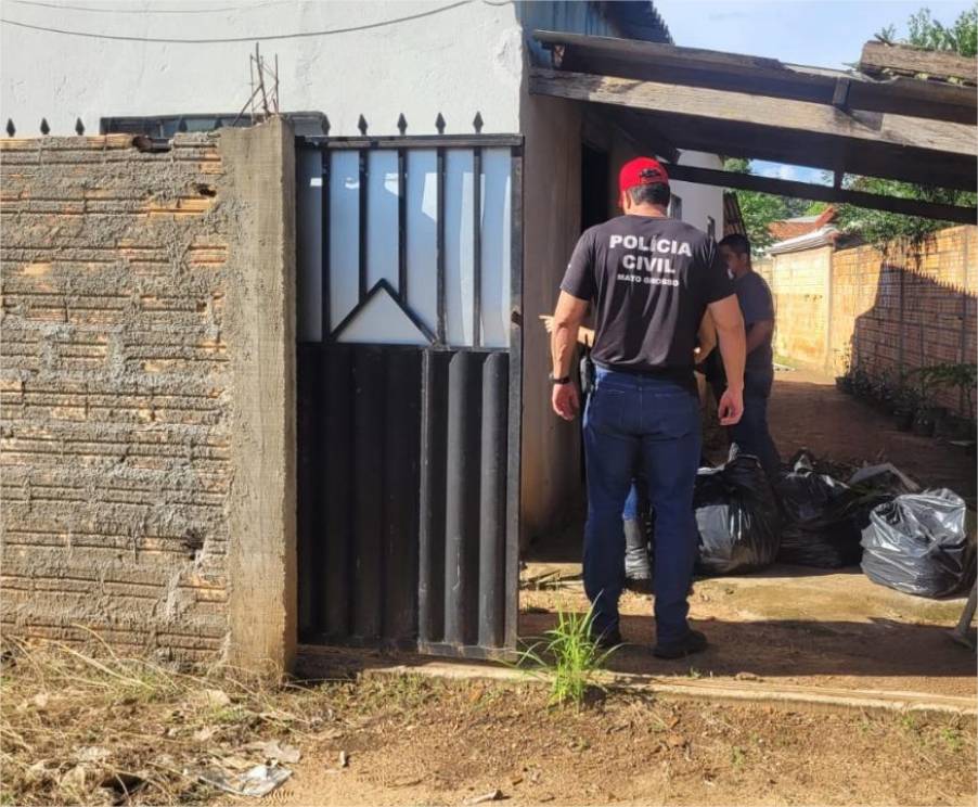 Polícia Civil prende tesoureira de facção criminosa durante cumprimento de mandado em Nova Xavantina