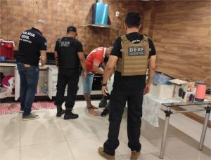 Polícia Civil deflagra Operação Sinal Cortado contra empresa de fachada usada por facção em Cuiabá