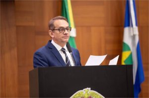 Wilson Santos propõe terminal ferroviário em Santo Antônio de Leverger para compensar perdas territoriais