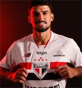 São Paulo anuncia a contratação do meia-atacante Cauly, do Bahia