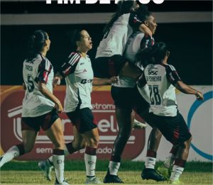Em sua estreia no Brasileirão feminino, Mixto perde para o Flamengo no Dutrinha