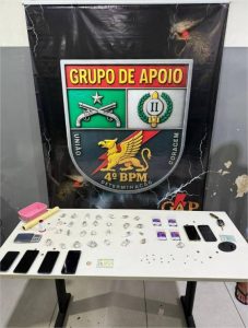 Polícia Militar prende dois homens por tráfico de drogas e estelionato em Várzea Grande