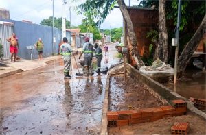 Apesar de alerta em sete bairros, nenhuma família precisou ser desalojada em Várzea Grande