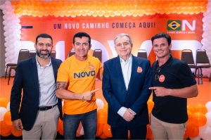 Presidente nacional do Novo garante pré-canditura da sigla ao Governo do Estado