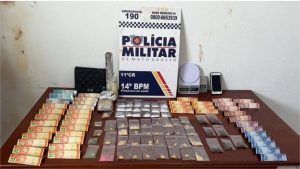 Polícia Militar prende homem com 66 porções de drogas em Primavera do Leste