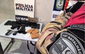 Quadrilha é presa no Lago do Manso; PM encontra arma usada para matar policial penal