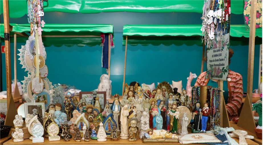 Feira artesanal ganha espaço de destaque no  Várzea Grande Shopping