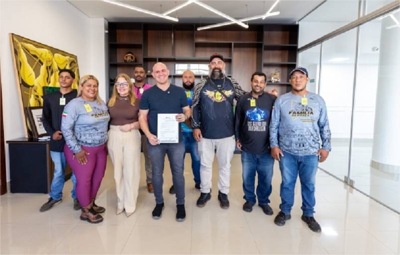 Motoboys agradecem sanção de lei que garante melhorias em pontos de parada em Cuiabá