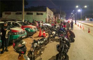 Guarda Municipal remove 19 motocicletas e um motorista é preso por embriaguez ao volante