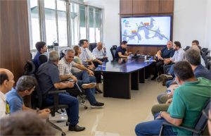 Prefeito Abilio articula com Nova Rota do Oeste melhorias para o Distrito Industrial