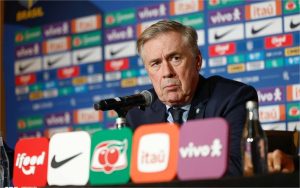 Ancelotti diz que restam ‘quatro vagas’ na Seleção e aponta carência