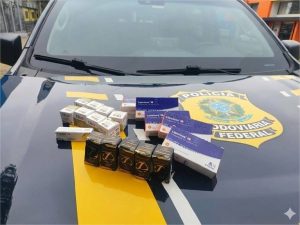 PRF flagra transporte de canetas emagrecedoras ilegais na BR-163 em Sorriso