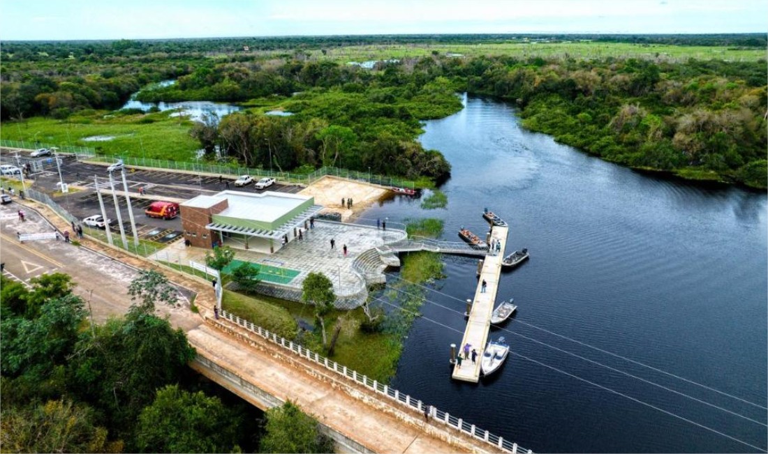 Governo inaugura Píer do Rio Mutum para alavancar turismo em região do Pantanal